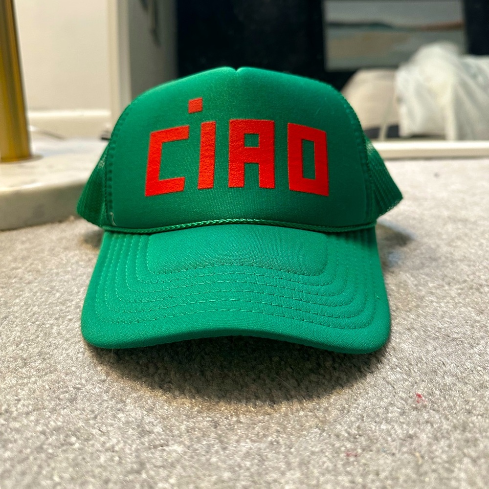 Clare V. Caio trucker hat